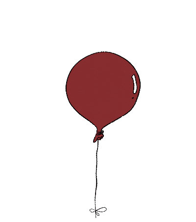 a popping balloon